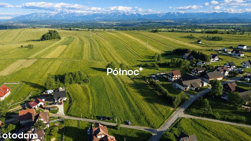 Działka budowlana blisko Nowego Targu