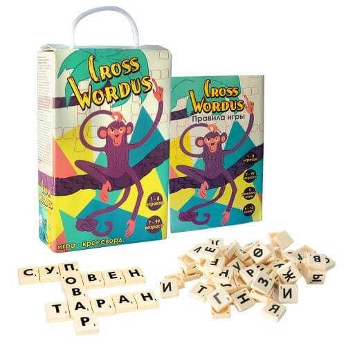 Настольная игра Cross Wordus Стратег Strateg кроссворд