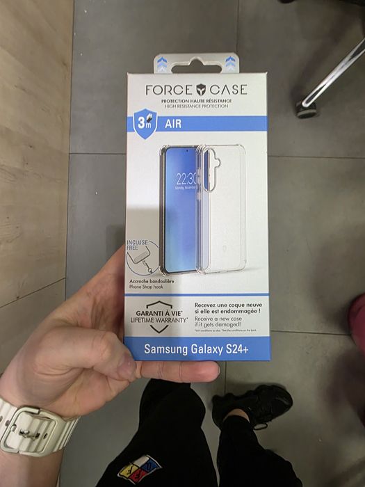 Etui przezroczyste Samsung S24+