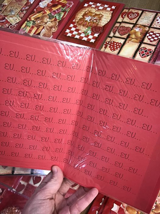 Postais ilustrados com envelope