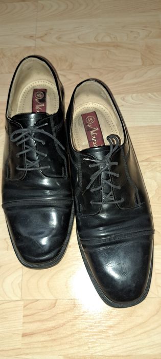 Męskie półbuty ze skóry - 45