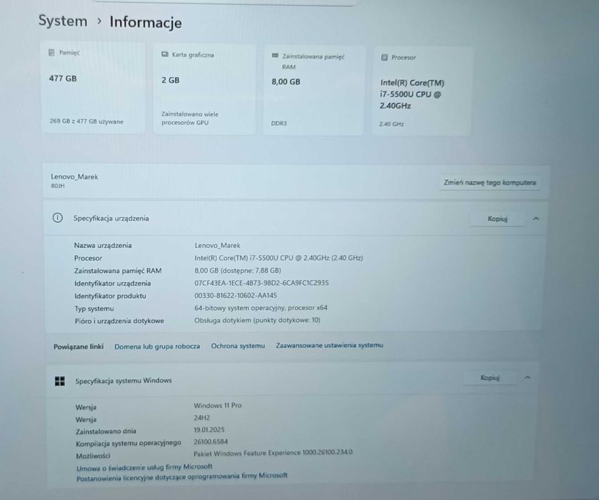 Laptop Lenovo Yoga 3 14 cali Ultrabook