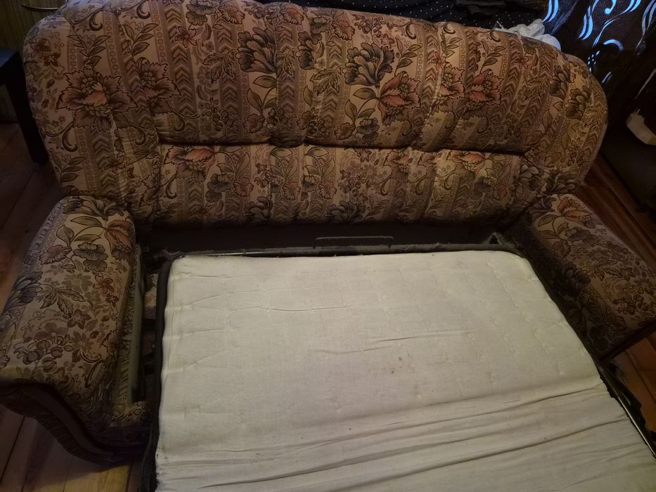 Sofá cama + 2 sofás lugar único
