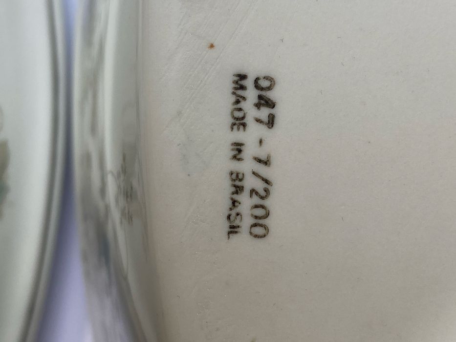 Brazylijska porcelana naczynie do zapiekania duże