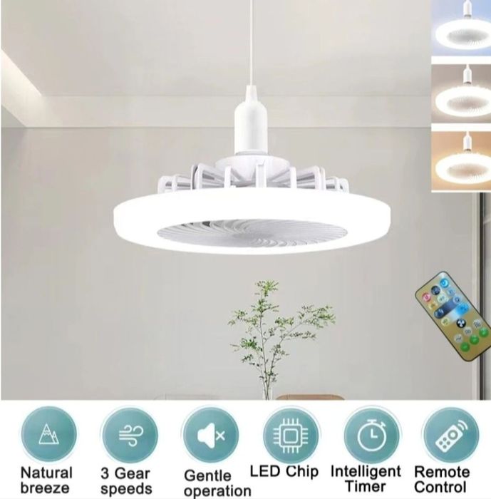 Лампа винтилятор