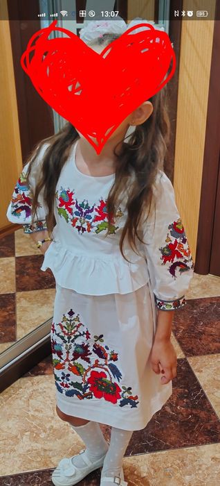 Сукня-вишиванка на дівчинку