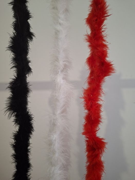 Боа з пір'їв/ шарф з пуху