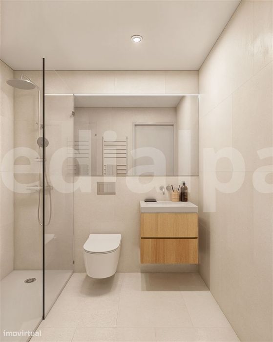 Apartamento T1 com terraço com 30 m2, Freixo
