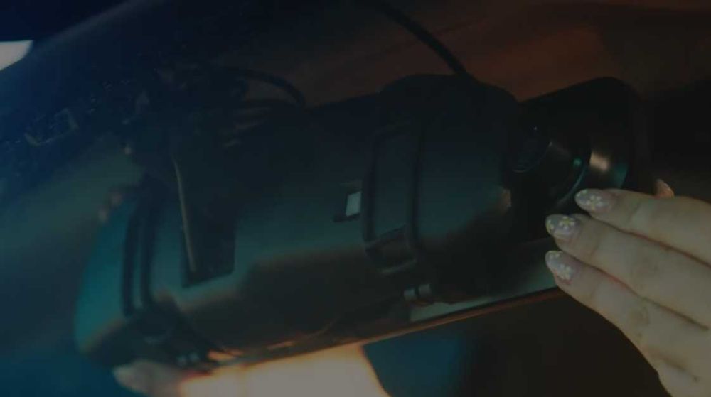 Kit Camera frente e trás com ecrã