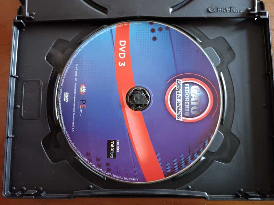 filme dvd original - gato fedorento - edição 3 discos