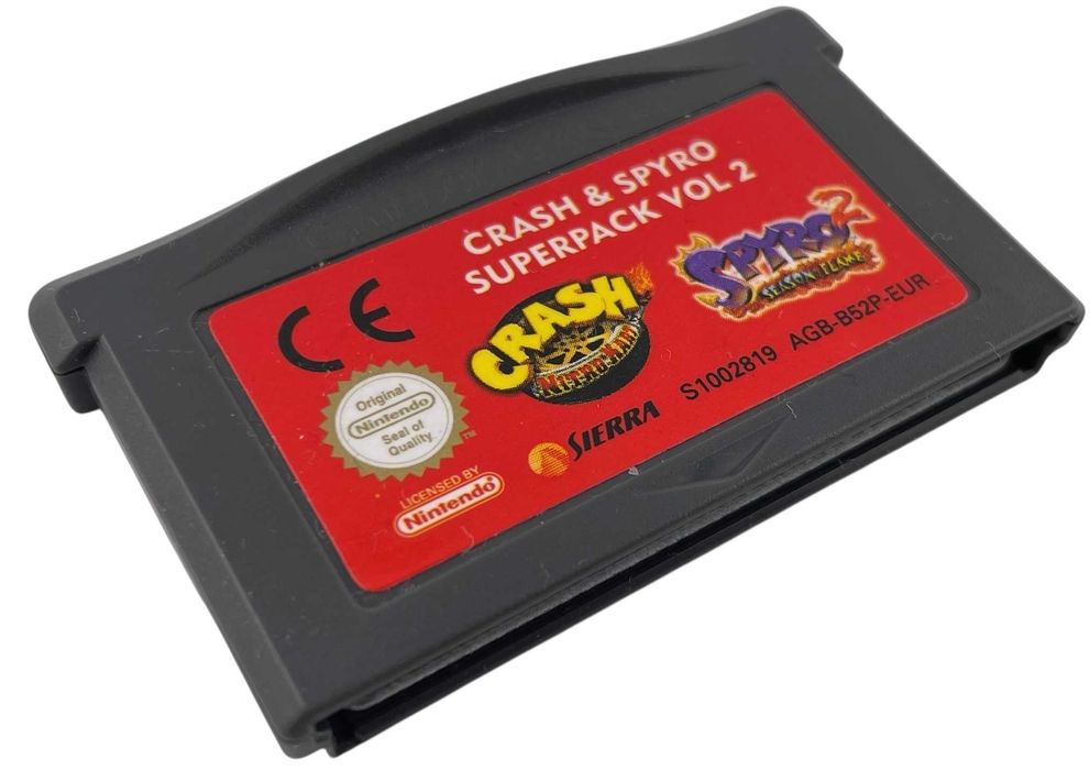 Crash & Spyro Nintendo Game Boy Advance VIMAGCO.PL Bydgoszcz