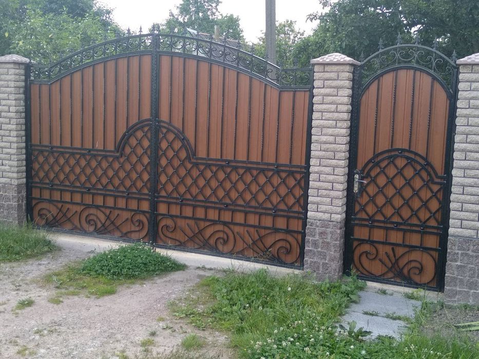 Вироби з металу, Ковка, Зварювальні роботи, Сварка. Ворота, Хвіртки.