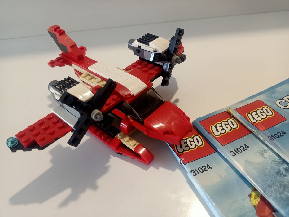 LEGO 31024  Creator 3w1 - Czerwone Konstrukcje + instrukcje+pudełko