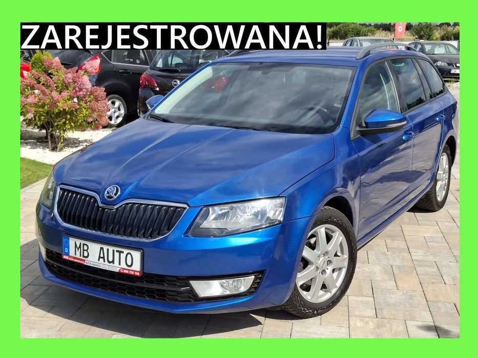 Skoda Octavia PIĘKNA KLIMATRONIC GRZANE FOTELE alu czujniki kolor dotykowe radio