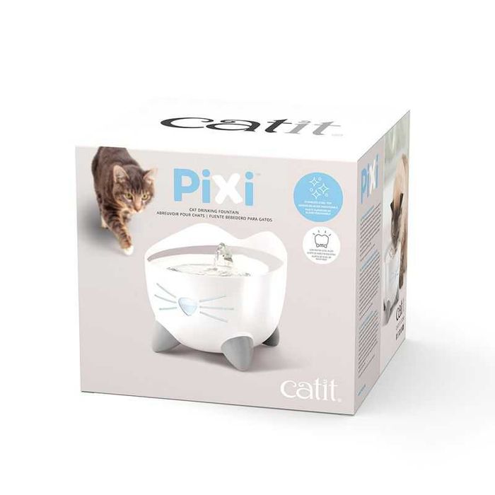 Catit PIXI poidełko/fontanna ze stali nierdzewnej DOSTAWA GRATIS