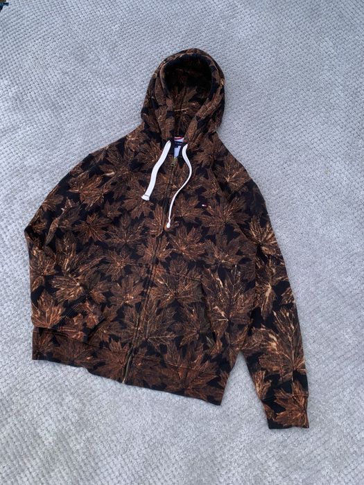 Tommy Hilfiger Real Tree Castom Zop Hoodie кофта худі кастом зіпка
