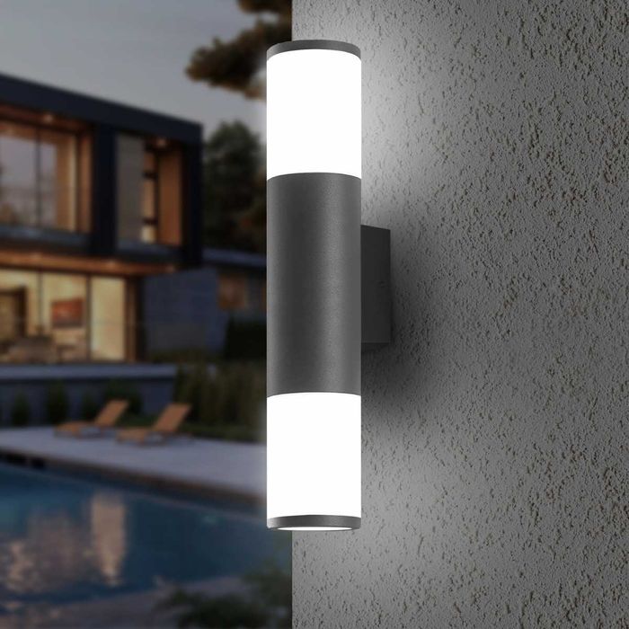 LED Світильник архітектурний VL-AR092B IP54 VIDEX 2xGU10 28154