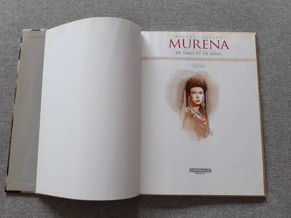 BD MURENA ""De sable et de sang" Dufaux & Delary