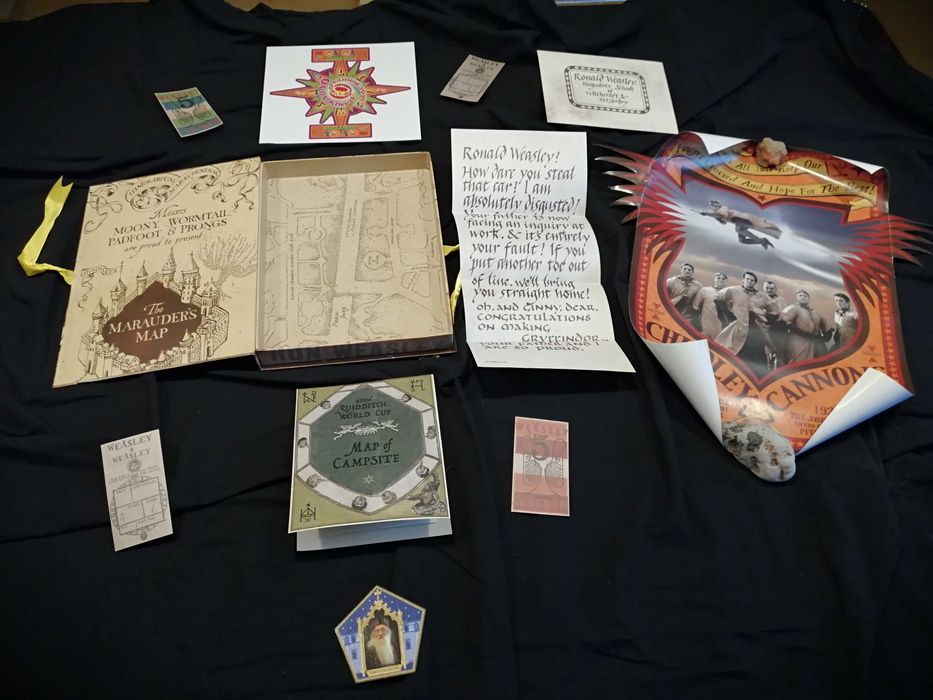 Unikatowy zestaw Harry Potter Film Artefact Box Reda • OLX.pl