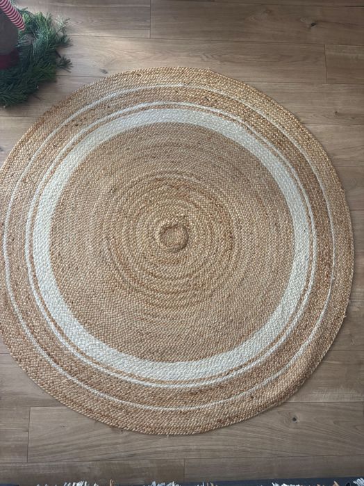 Dywan okrągły z juty Nour śr. 150 cm Inspire