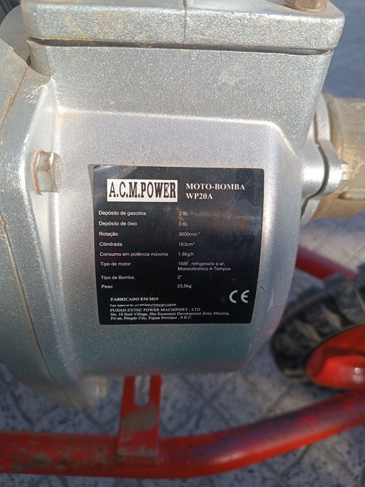 Moto-bomba de 2 polegadas