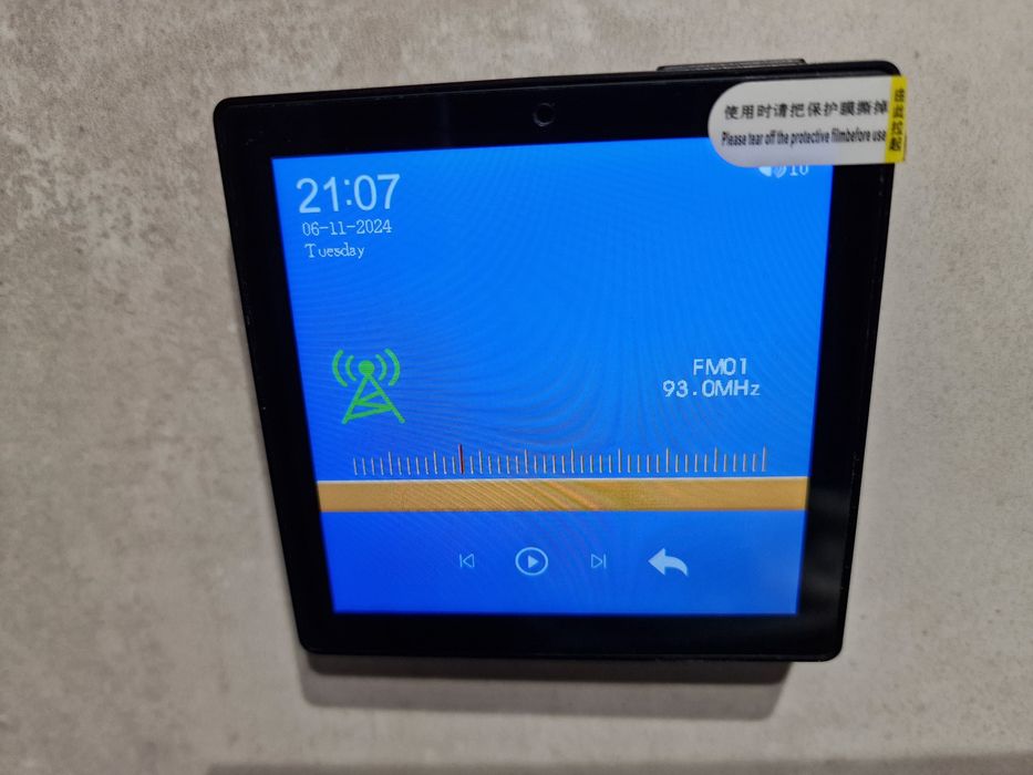 Ścienny wzmacniacz Audio 2/4, Radio FM, Bluetooth, AUX TF funkcja kart