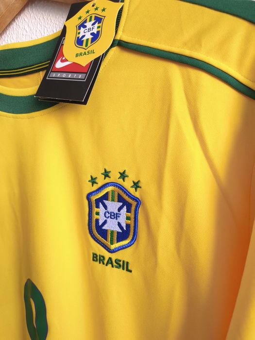 Camisola Retro Brasil - Ronaldo 9