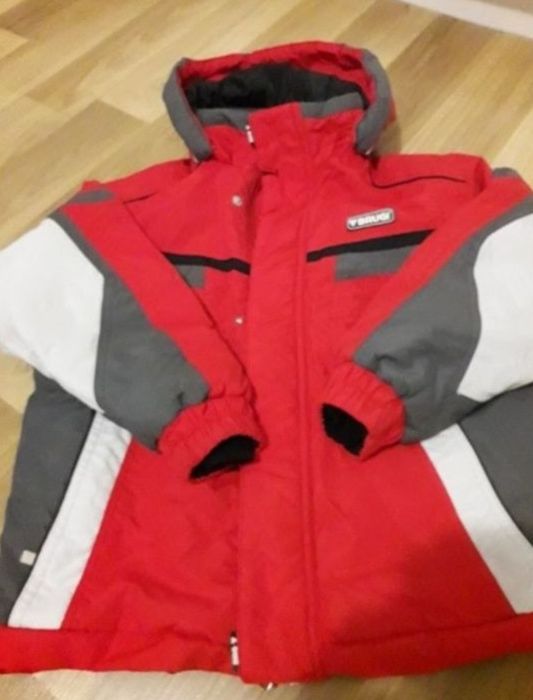 Paka 11szt kurtka Brugi softshell spodnie bluzy sukienki klapki r.134