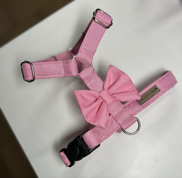 Szelki quard z kokardka dla psa
