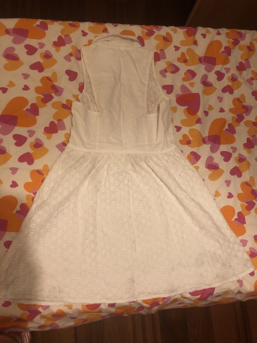 Vestido rendado de verão