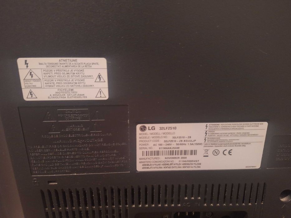Tv LG 32LF2510 32"