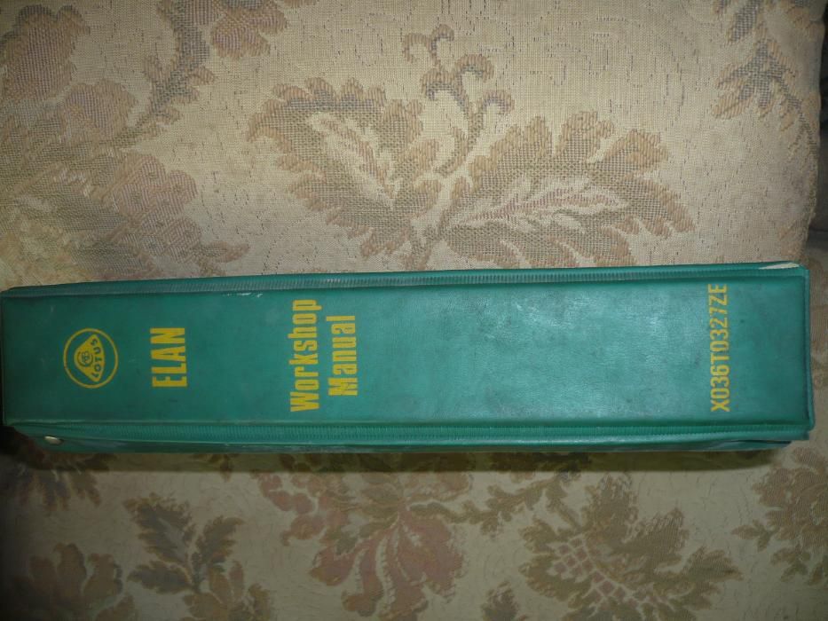Manual de oficina Lotus Elan (original)