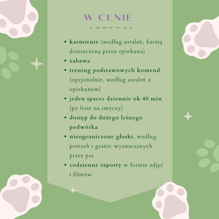 Opieka nad psem PETSITTING Domowy hotel