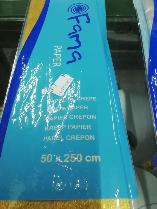 Papel crepe Fama, novo