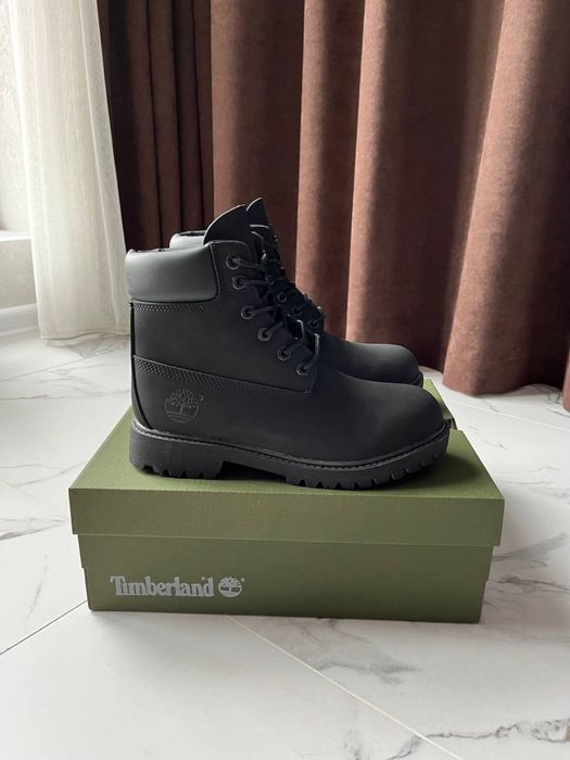 БЕЗ УТЕПЛЕННЯ‼️Черевики Timberland (Чорні),тімберленд,timberland,тімби
