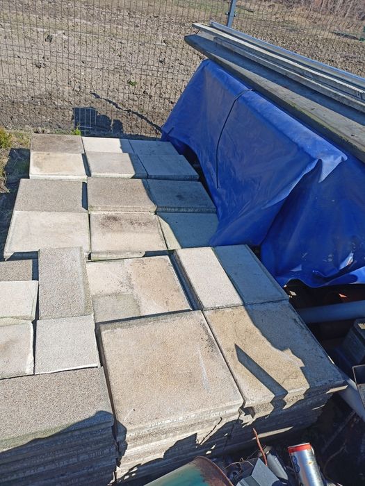 Płyty tarasowe 40x40- 134sztuki//22m2