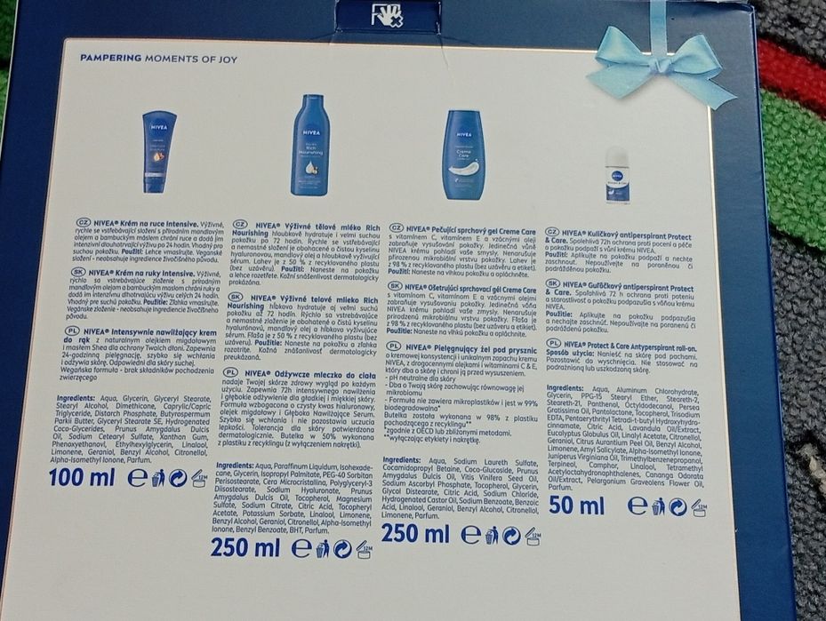Zestaw prezentowy kosmetyków damski Nivea