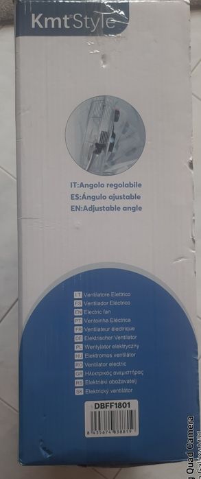 Ventilador elétrico 90W 3 Velocidades