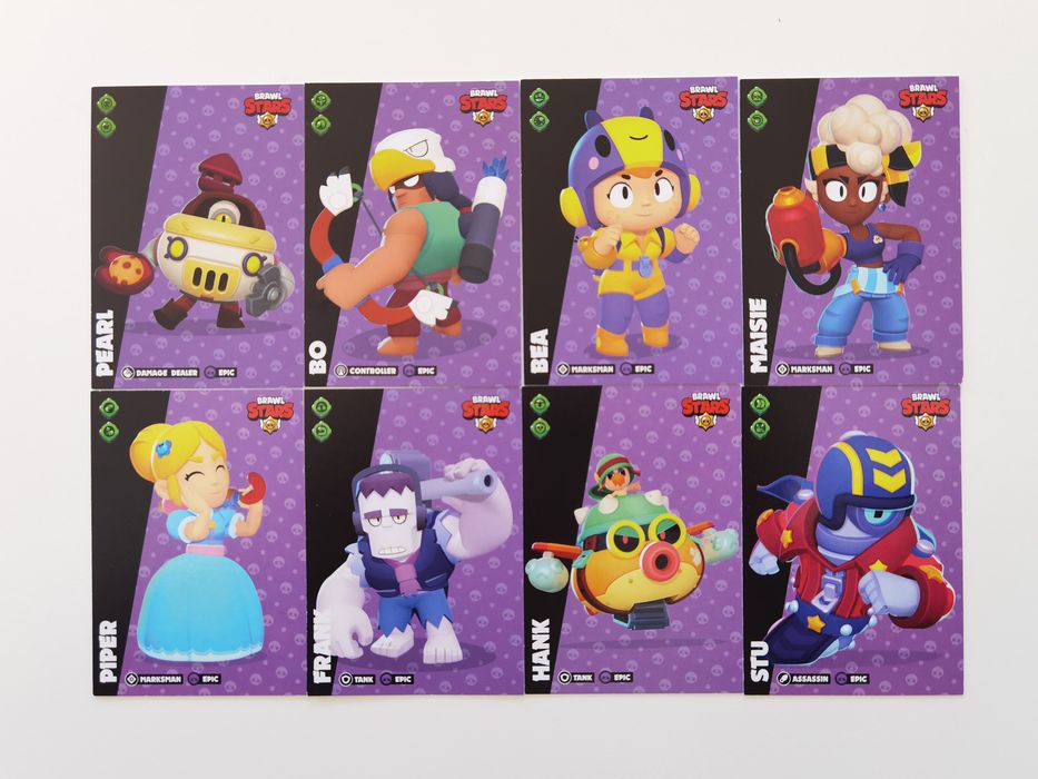 Cromos Brawl Stars (Raros, Lendários, Ultra Raros) - Lisboa, Estrela