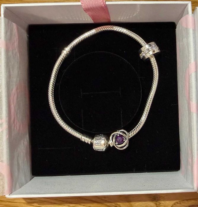 Srebrna bransoletka Charms PANDORA
