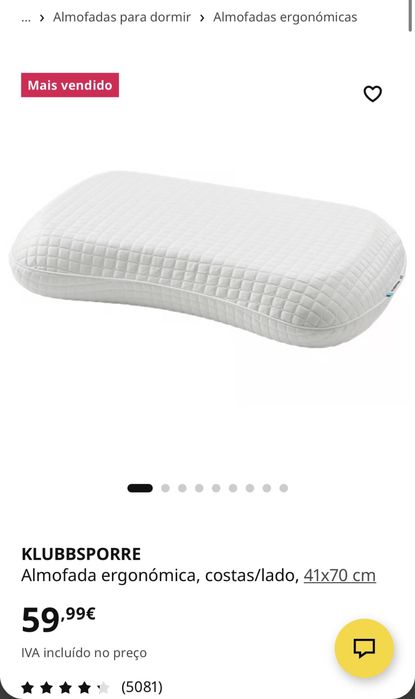Almofada Klubbsporre IKEA