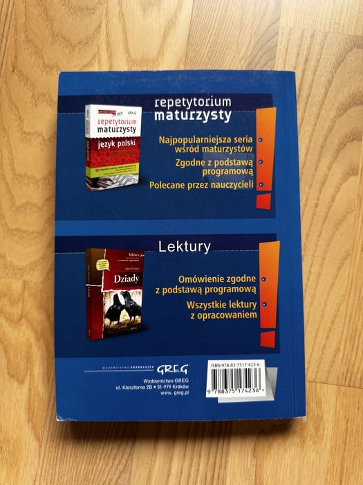 Ściąga wydawnictwo Greg - liceum