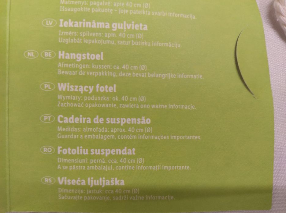 Legowisko dla kota wiszące Zoofari