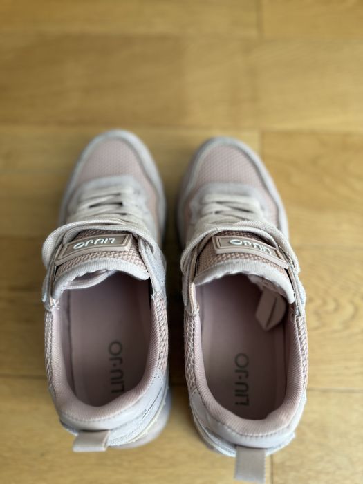 Skorzane sneakersy Maxi wonder Liu Jo