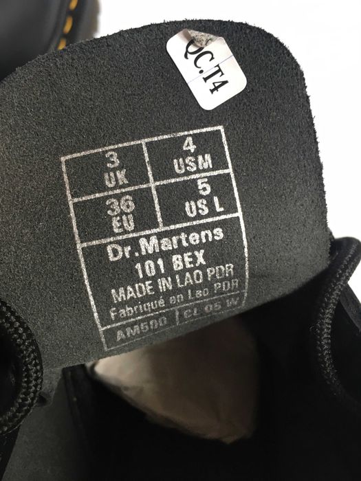 Dr.Martens / trapery 101 Bex black