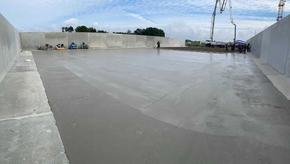 Silos przejazdowy na kiszonkę silosy