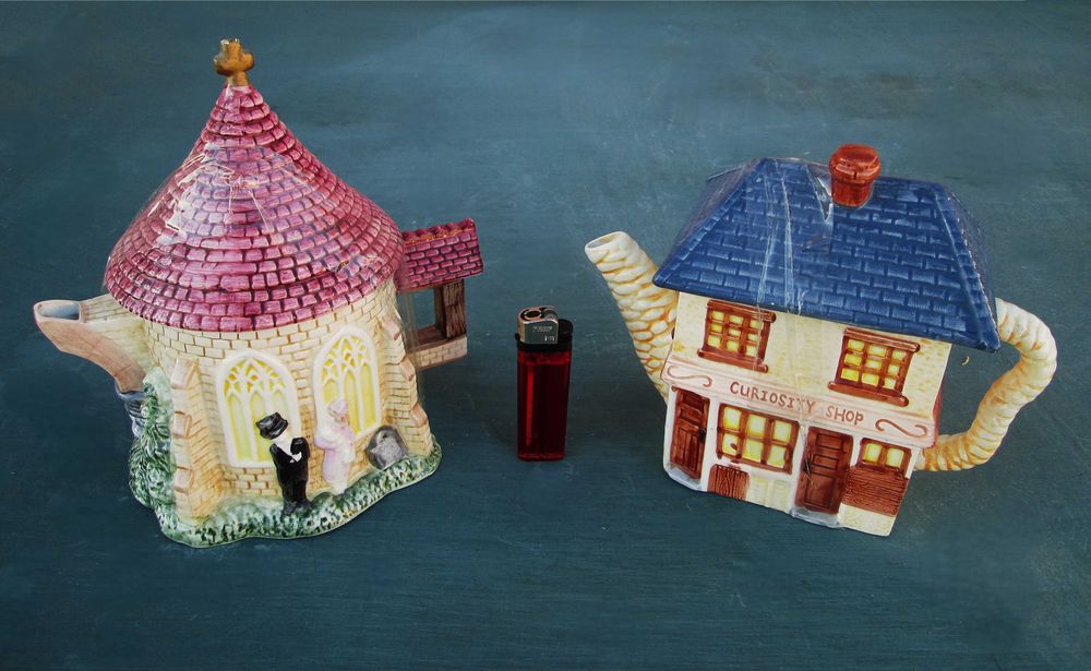 Lote de Bules Ingleses / 10 Blues Decorativos dos anos 80/90