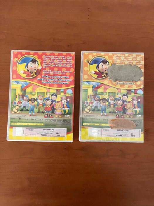 DVD's Noddy 2 e 12 - Brinca e Aprende com o Noddy