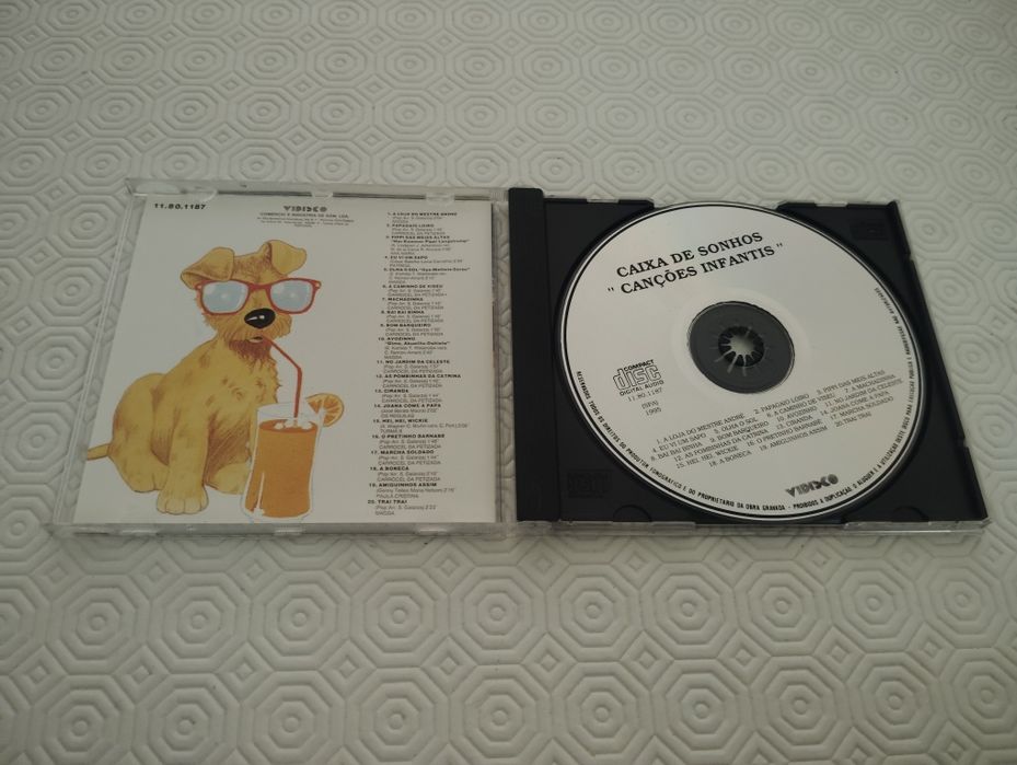 DVD e CDs Infantis Como Novos