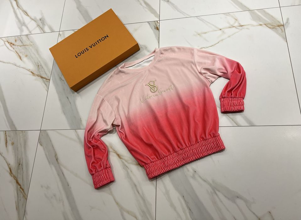 Victoria’s secret welurowa bluza ombre M